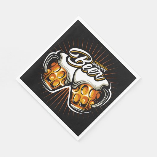 Premium-bier Napkins Servet (Hoek)