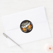Premium bier ronde sticker (Envelop)