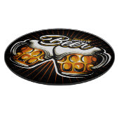 Premium bier snijplank (Hoek)