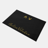 Premium Black Doormats Deurmat (Schuin)