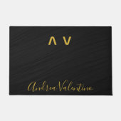 Premium Black Doormats Deurmat (Voorkant)