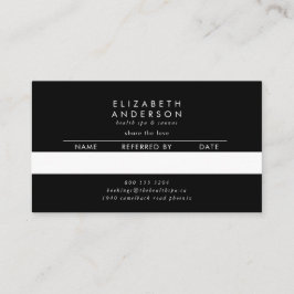 Premium Black Onyx Pampas Grass Floral Ultra Aanbevelingskaartje