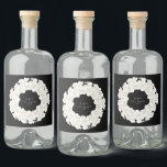 Premium Black Pampas Grass Tropical Floral Gin Likeurfles Etiket<br><div class="desc">Pampas Grass Tropical Oerwoud Floral Wedding Gin Liquor Bottle Label,  dit zal deel uitmaken van een suite. #pampasgras #junglebruiloft #jungleuitnodiging #coralbruilbruilbruiloft #wigdingmenu #woestijtwedding #lasvegasbruiloft #terracottabruilbruiloft #peachbruiloft #pampasweddenmenu #pampas #terracotta #koraal #peach #naturalbruiloft #driedpampas #wabisabibruil##naturebruil######Nbruil#Nbruil#########Nbruil######Nbruil##########Nbruil######################Nig##############################################wabisabibruil#################################N</div>