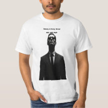 Premium Black Suit Man T-shirt - Elegant Mystery D