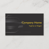 Premium Black Taxi Visitekaartje (Achterkant)