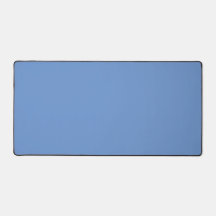 Premium Blau Verloop Minimalistische Bureaumat