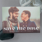 Premium - Bold Modern Text MULTI Photo FUN Save The Date