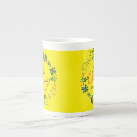 Premium Bone China Mokken – Elegante en duurzame D (Voorkant)