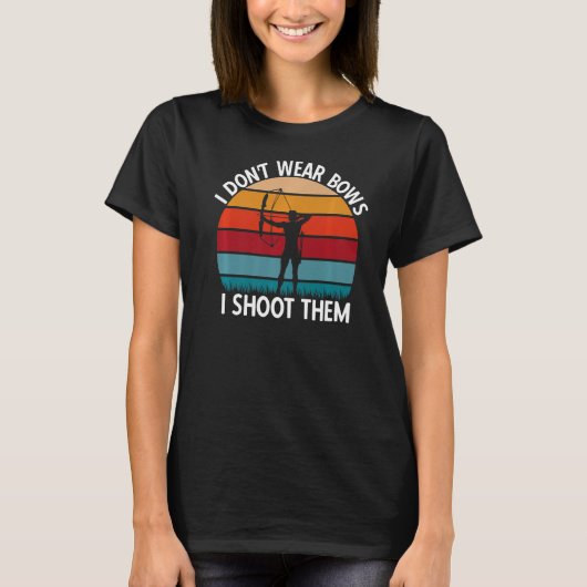 Premium boogschieten voor boogschieten t-shirt (Voorkant)