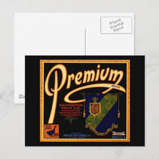 Premium Briefkaart (Voorkant / Achterkant)