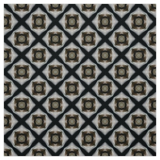 Premium bruine en lichtgrijze bekledingsstof - stof (Swatch)