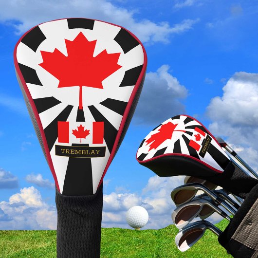 Premium Canada Golf & Canadese vlag / Patriots Golfheadcover