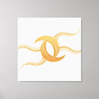 Premium Canvas ‘Intertwined Moons’ – Exclusive Afdruk