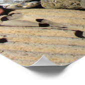 Premium Canvas Mat dof Strand Zeeglas Drijfhout Poster (Hoek)