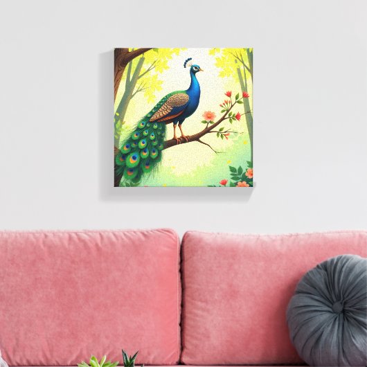Premium canvas met spandraad afdruk (Insitu (Woonkamer))
