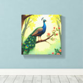 Premium canvas met spandraad afdruk (Insitu (Houten vloer))