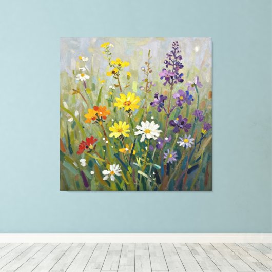 Premium canvas met spandraam afdruk (Insitu (Houten vloer))