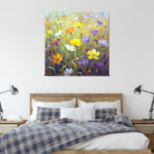 Premium Canvas met Spandraam Afdruk (Insitu (Slaapkamer))