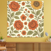 Premium Canvas met Spandraam Afdruk (Insitu (Woonkamer))
