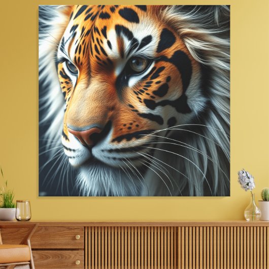 Premium Canvas met Spandraam – Elegante & Moderne (Insitu (Woonkamer))