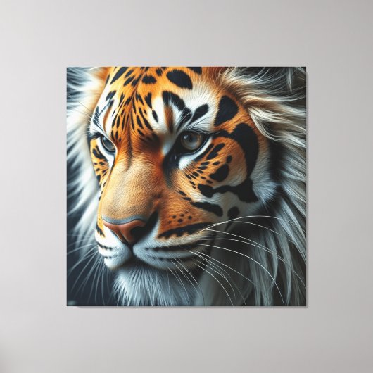 Premium Canvas met Spandraam – Elegante & Moderne  Afdruk (Voorkant)