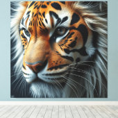 Premium Canvas met Spandraam – Elegante & Moderne  Afdruk (Insitu (Houten vloer))