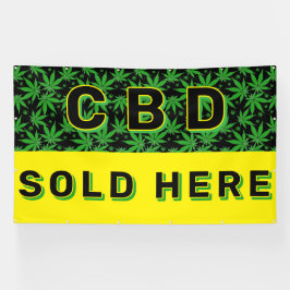 Premium CBD-olie te koop advertentie Spandoek
