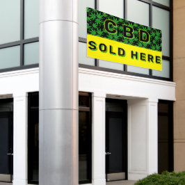 Premium CBD-olie te koop advertentie Spandoek