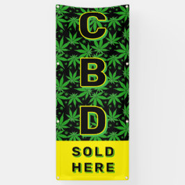 Premium CBD-olie te koop advertentie Spandoek