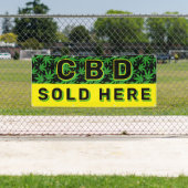 Premium CBD-olie te koop advertentie Spandoek (Insitu)