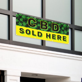 Premium CBD-olie te koop advertentie Spandoek