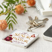 Premium Christelijke Sleutelhanger – De Heer is mi (Zijkant)