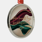 Premium Christmas ornament in stylish graphic (Rechts)