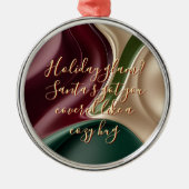Premium Christmas ornament in stylish graphic (Voorkant)