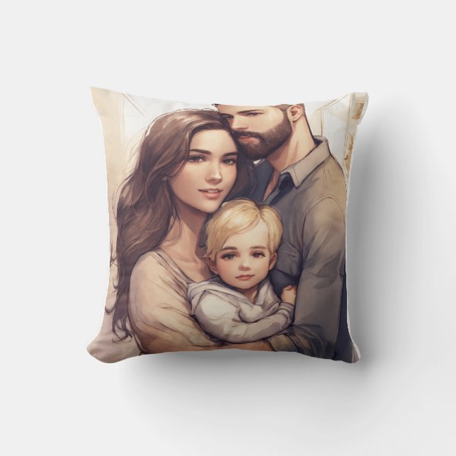 "Premium Comfort Gel kussen" Kussen (Voorkant)