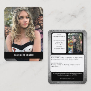 Premium Cosplay Coscards   Karakter Fotokaarten Visitekaartje