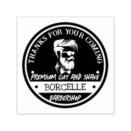 Premium Cut & Shave | kapperszaak op maat Zelfinktende Stempel