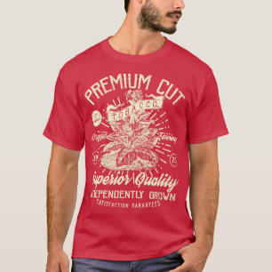 Premium Cut Tobacco Plant T-shirt