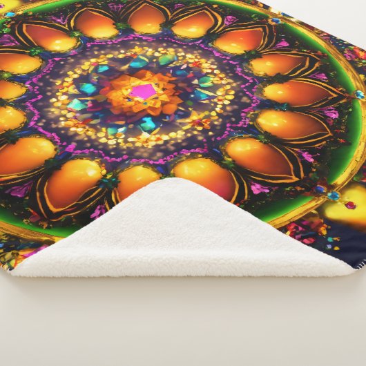 Premium deken in Indiase stijl - perfect voor thui (3/4)