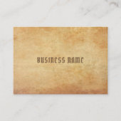 Premium - Dick Luxe nostalgisch oud papier Visitekaartje (Voorkant)