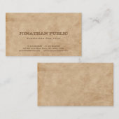 Premium dikke luxe creatieve  stijl visitekaartje (Voorkant / Achterkant)