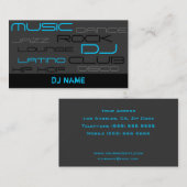 PREMIUM DJ Visitekaartje (Voorkant / Achterkant)