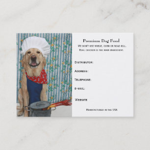 Premium Dog Food Visitekaartje