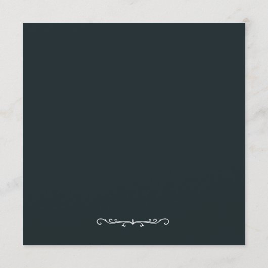 Premium "Dood van haar 20s" verjaardagsuitnodiging Kaart (Achterkant)