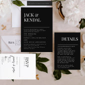 Premium Elegant | Editable Names Wedding Kaart