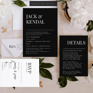 Premium Elegant   Editable Names Wedding Kaart
