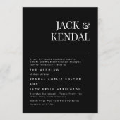 Premium Elegant | Editable Names Wedding Kaart (Voorkant)