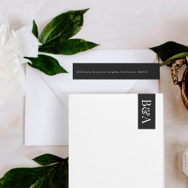 Premium Elegant | Uitbewerkbare MONOGRAM Weddensch