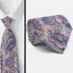 Premium Faux Holographic Opal Paisley Neck Tie Stropdas<br><div class="desc">Vintage Boho Elegant Rainbow Faux Holographic Paisley Neck Tie Add a touch of refined vintage boho style to your formal attire with this Faux Holographic Opal Paisley Jacquard Faux Silk Neck Tie. Perfect for grooms, groomsmen, and guests with a flair for bohemian-inspired elegance, this tie combines timeless color contrast for...</div>