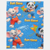 Premium fleece deken (Voorkant)